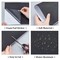 10PCS 1mm Thick Self-Adhesive Foam Sheet 8.3x11.8 Insulation Foam for Halloween Decor, Containers and Furniture Protection, Black